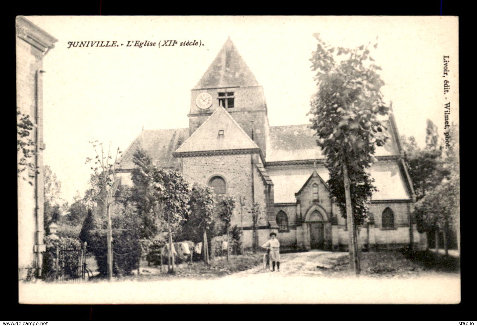 08 - JUNIVILLE - L'EGLISE - Autres & Non Classés