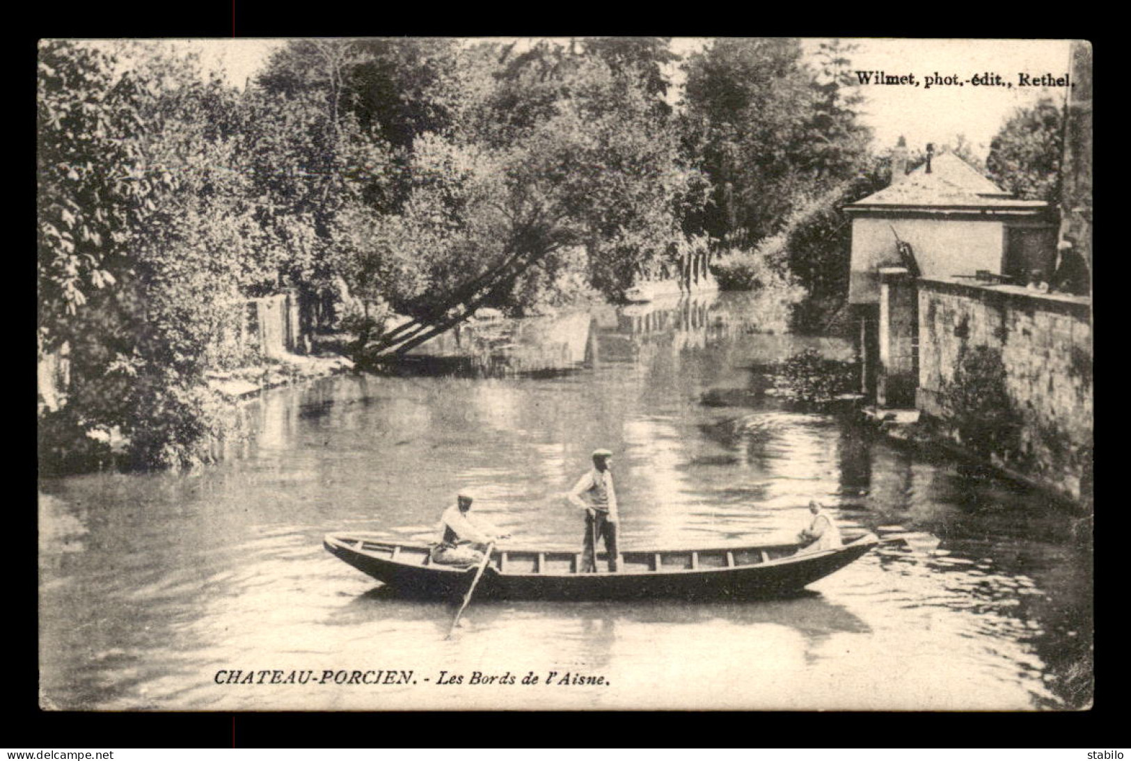 08 - CHATEAU-PORCIEN - LES BORDS DE L'AISNE - Chateau Porcien