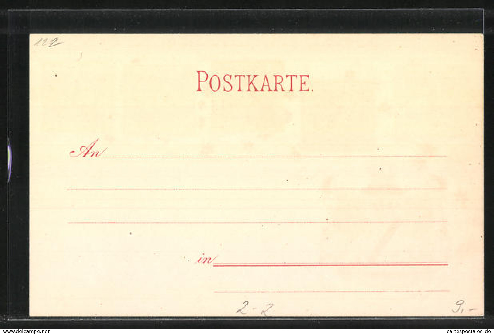 AK Die Ersten Briefmarken Von Baden, Mit Wappen  - Briefmarken (Abbildungen)