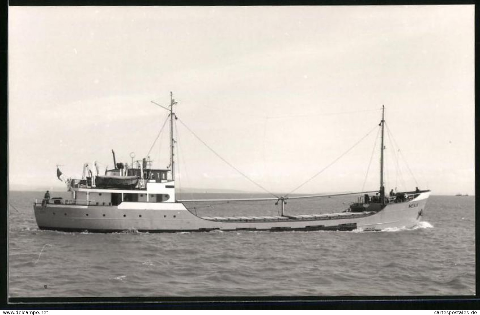 Fotografie Frachtschiff Menje In Fahrt  - Boats