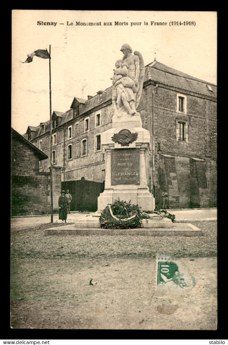 55 - STENAY - LE MONUMENT AUX MORTS - Stenay