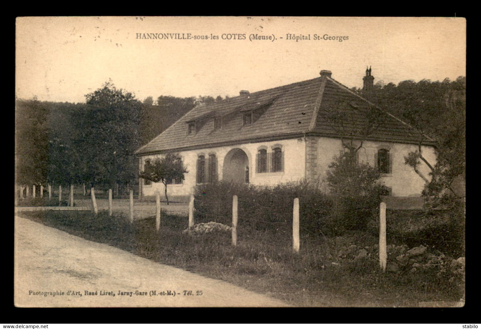 55 - HANNONVILLE-SOUS-LES-COTES - HOPITAL ST-GEORGES - EDITEUR RENE LIRET - Other & Unclassified