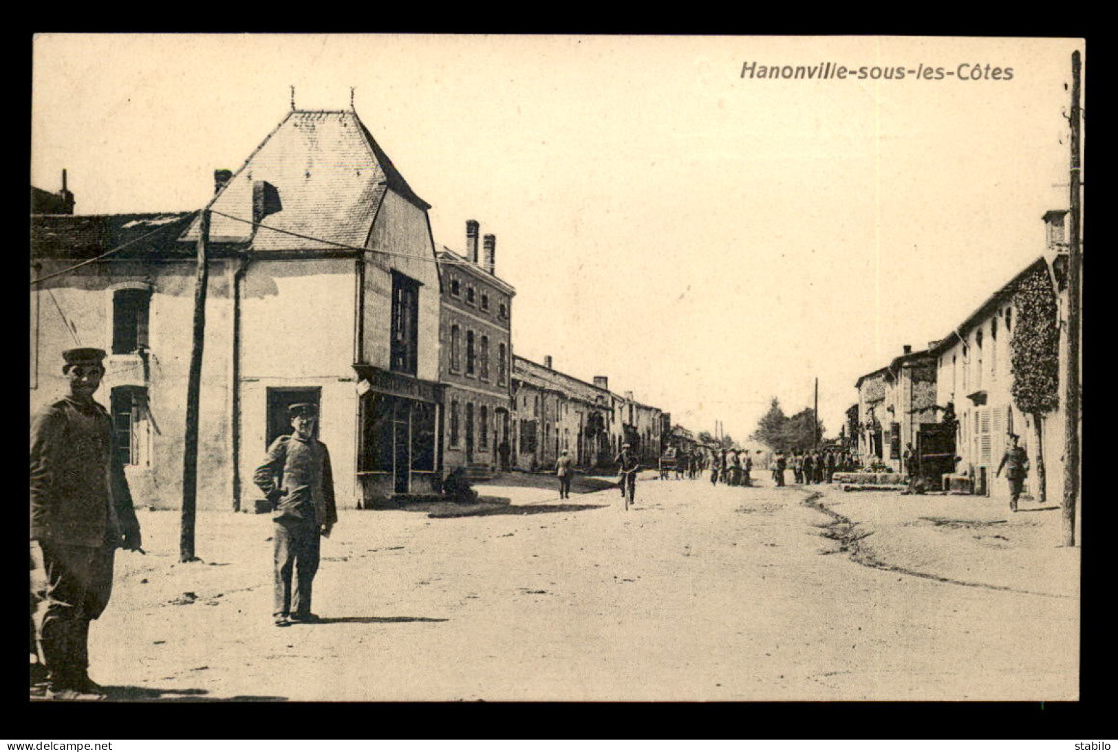 55 - HANNONVILLE-SOUS-LES-COTES - LE CENTRE - EDITEUR F. CONRARD, METZ - Other & Unclassified