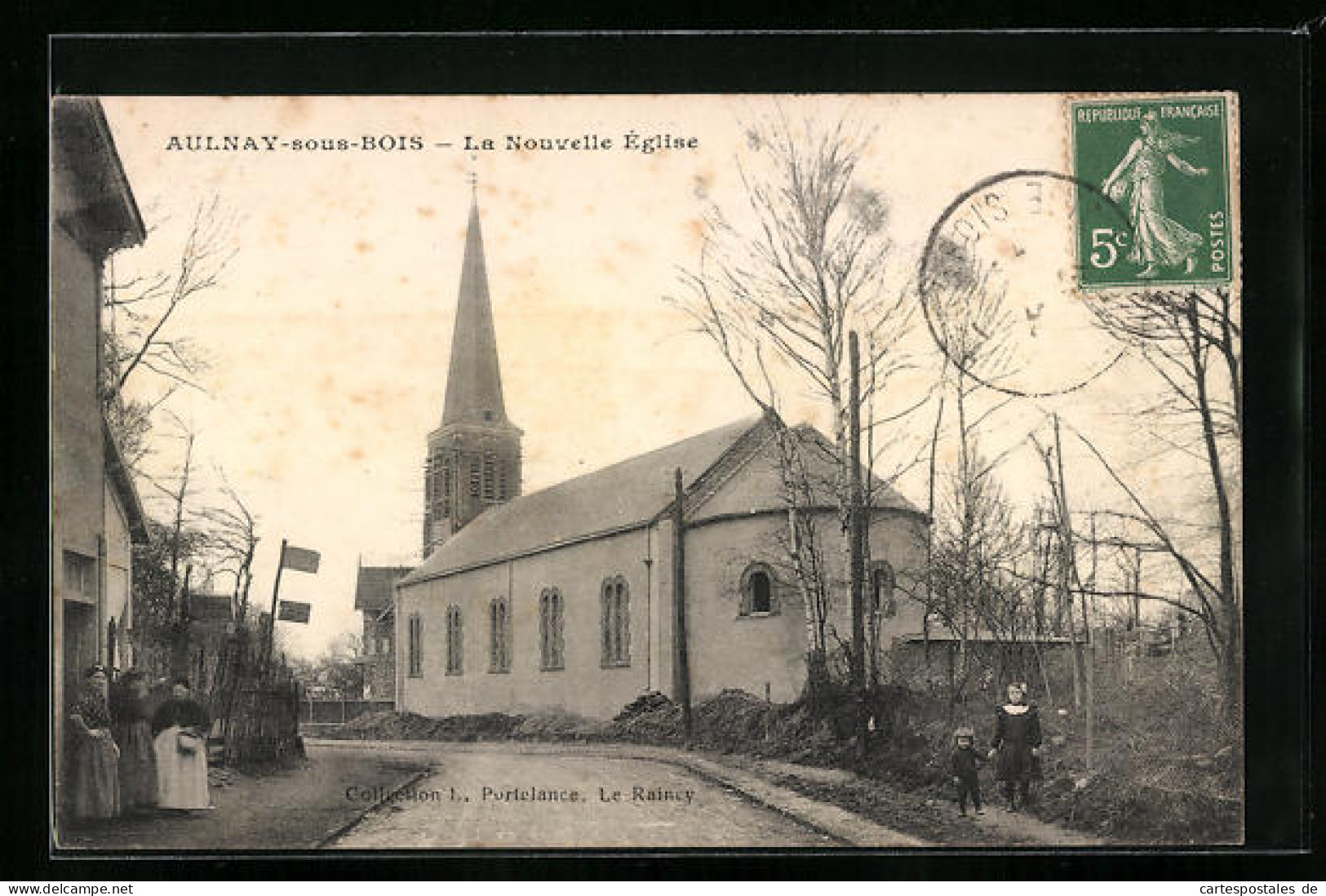 CPA Aulnay-sous-Bois, La Nouvelle Eglise  - Aulnay Sous Bois