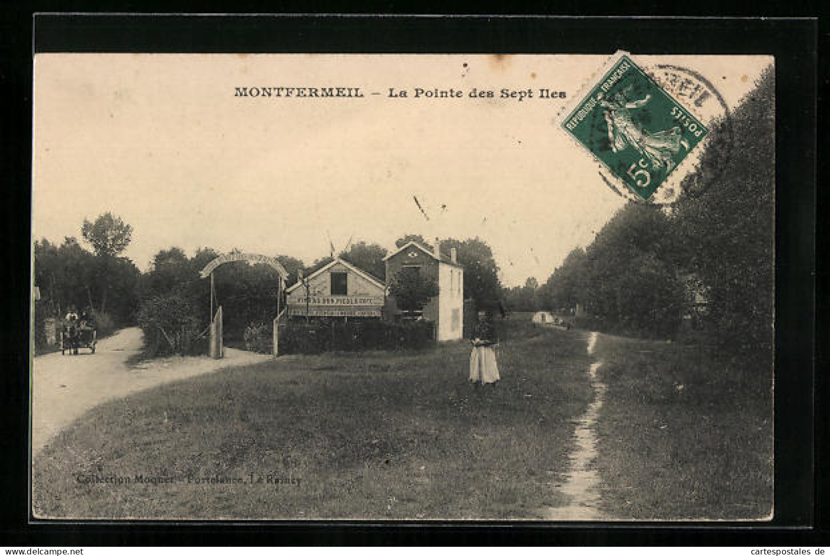 CPA Montfermeil, La Pointe Des Sept Iles  - Montfermeil