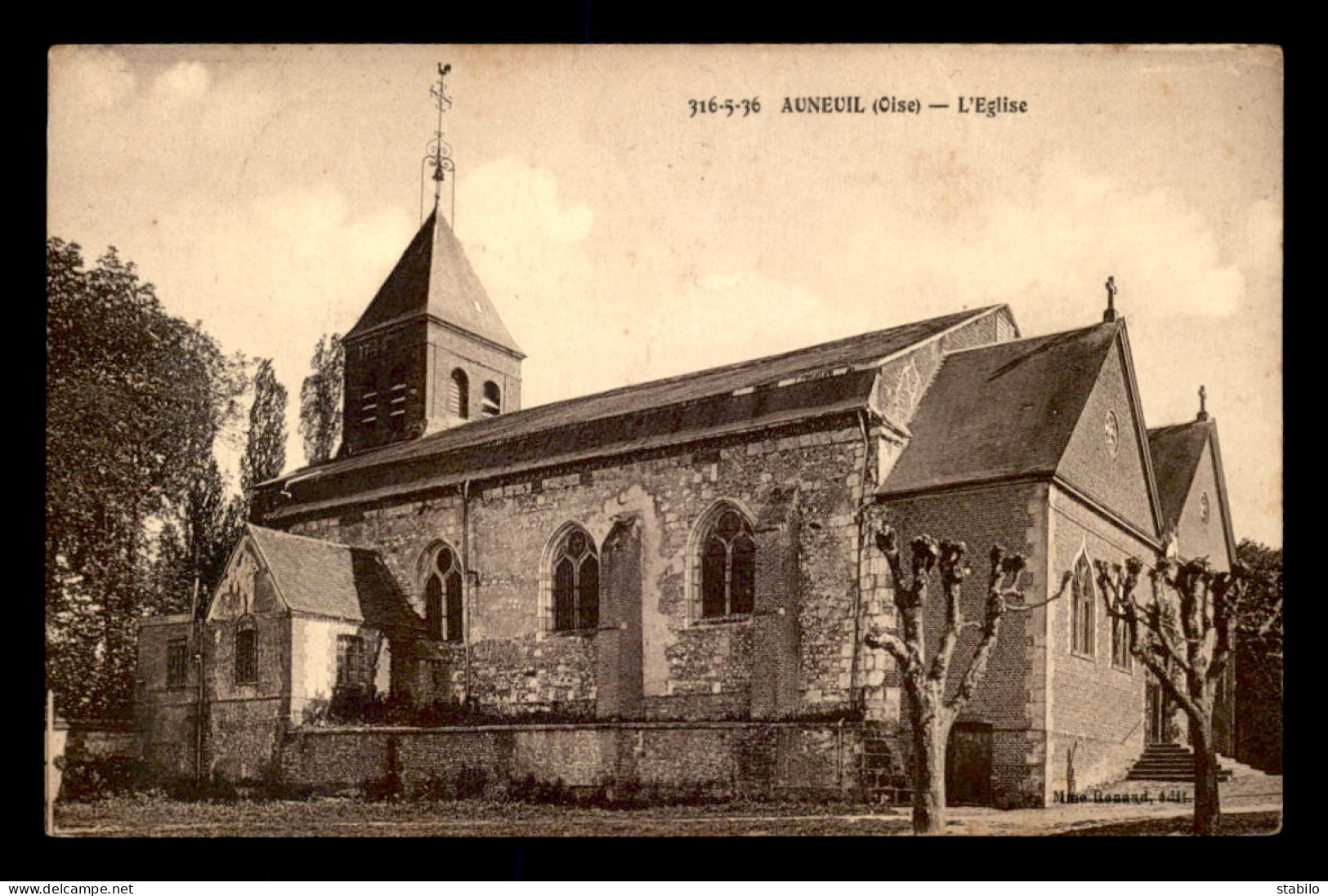 60 - AUNEUIL - L'EGLISE - Auneuil