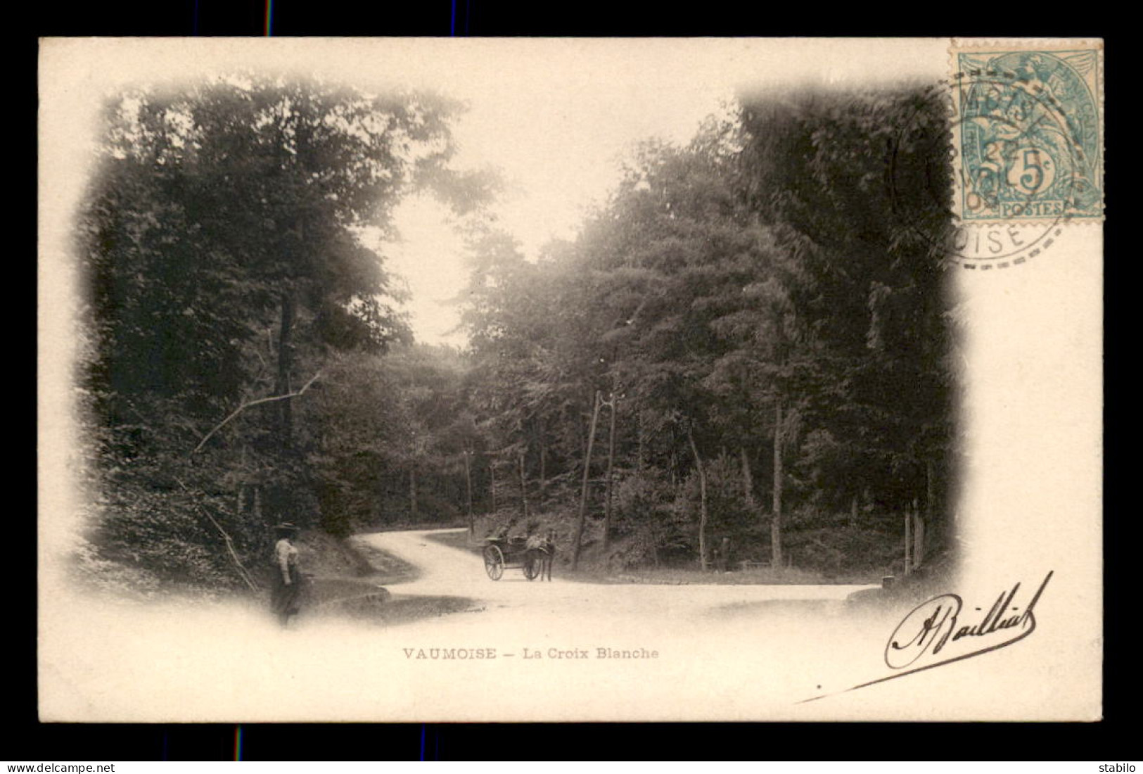 60 - VAUMOISE - LA CROIX BLANCHE - Vaumoise