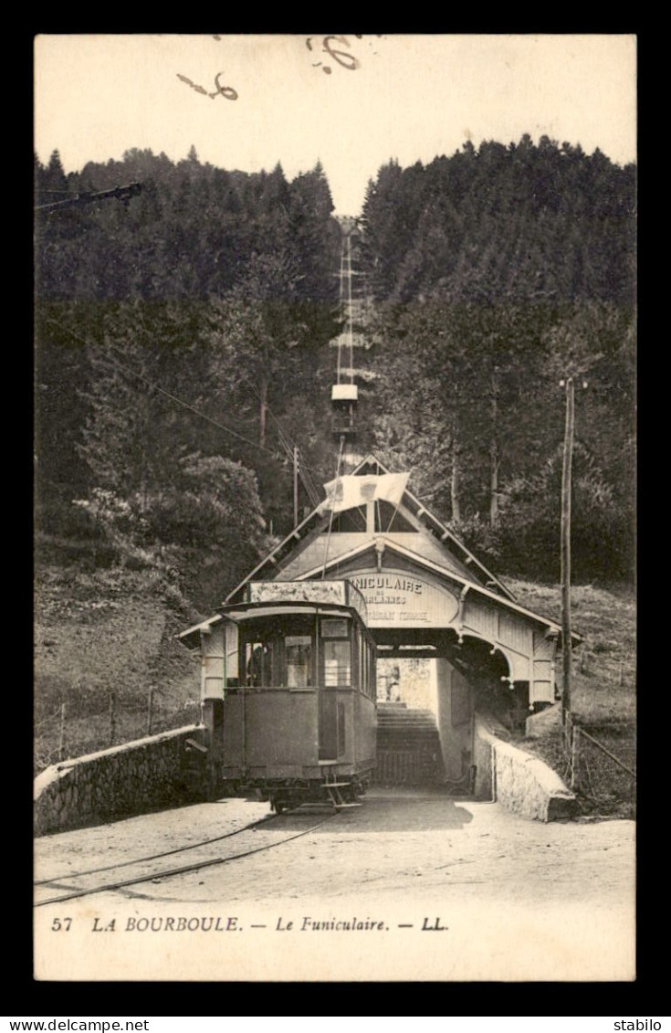 63 - LA BOURBOULE - LE FUNICULAIRE - La Bourboule