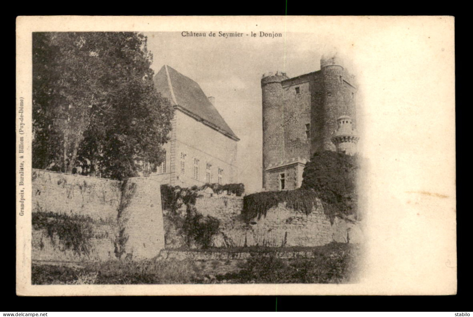 63 - CHATEAU DE SEYMIER - LE DONJON - Autres & Non Classés