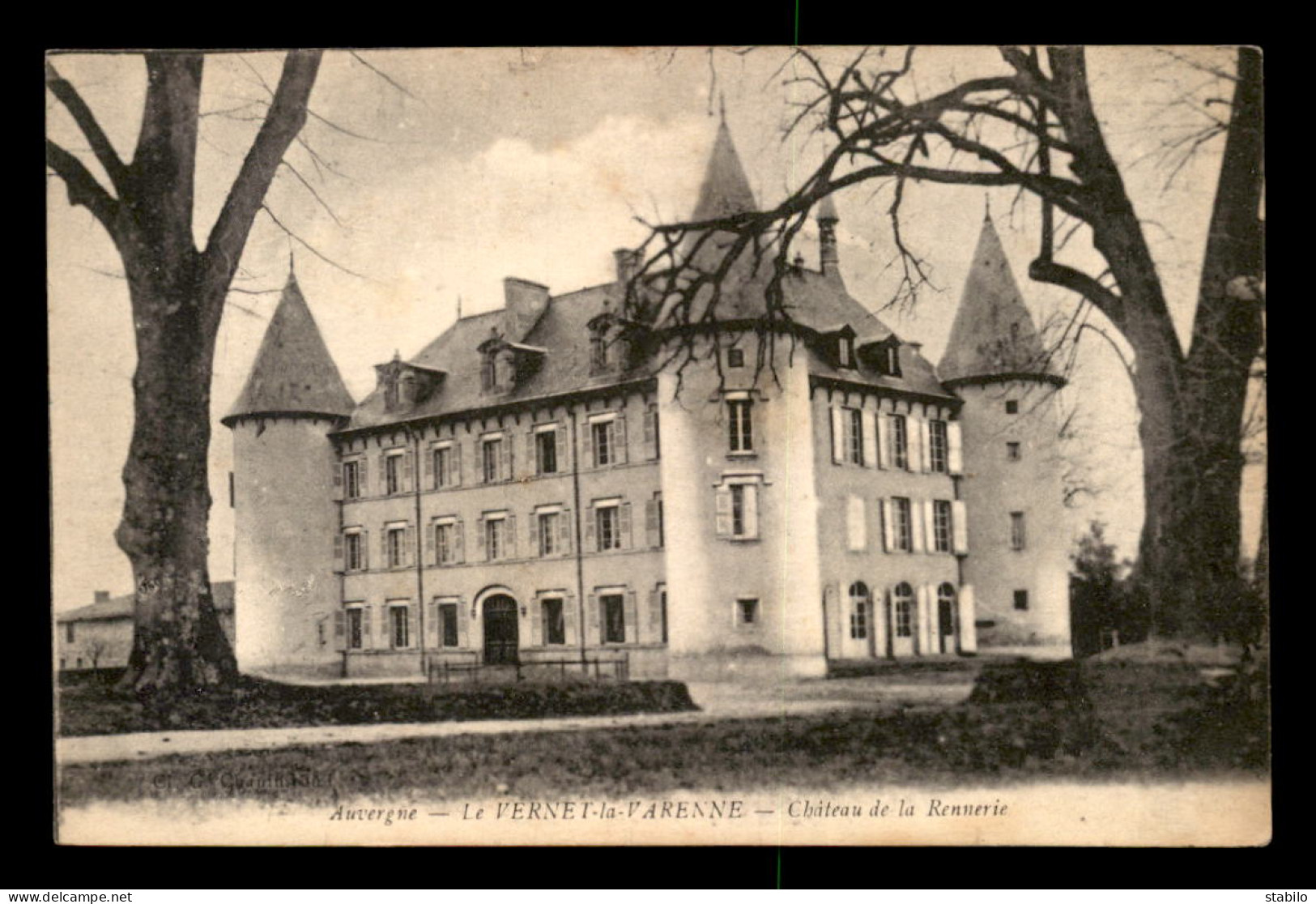 63 - LE VERNET-LA-VARENNE - CHATEAU DE LA RENNERIE - Autres & Non Classés