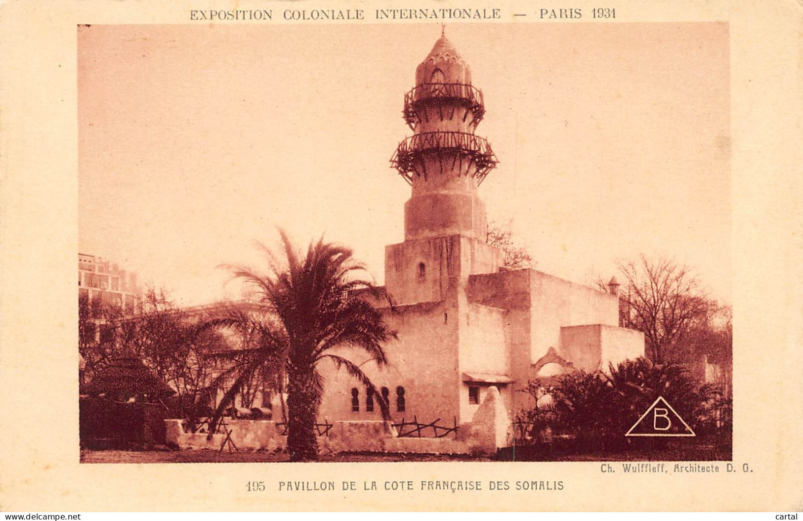 75 - PARIS - Exposition Coloniale Internationale 1931 - Pavillon De La Côte Française Des Somalis - Exhibitions