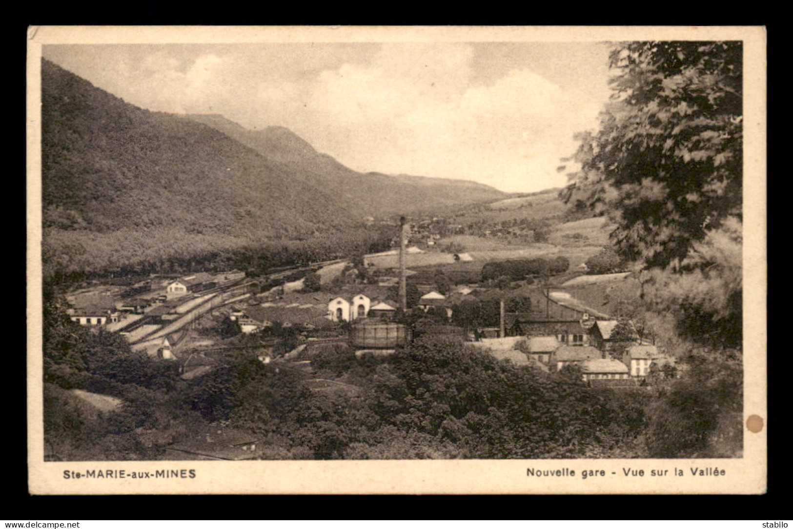 68 - STE-MARIE-AUX-MINES - LA NOUVELLE GARE - Sainte-Marie-aux-Mines