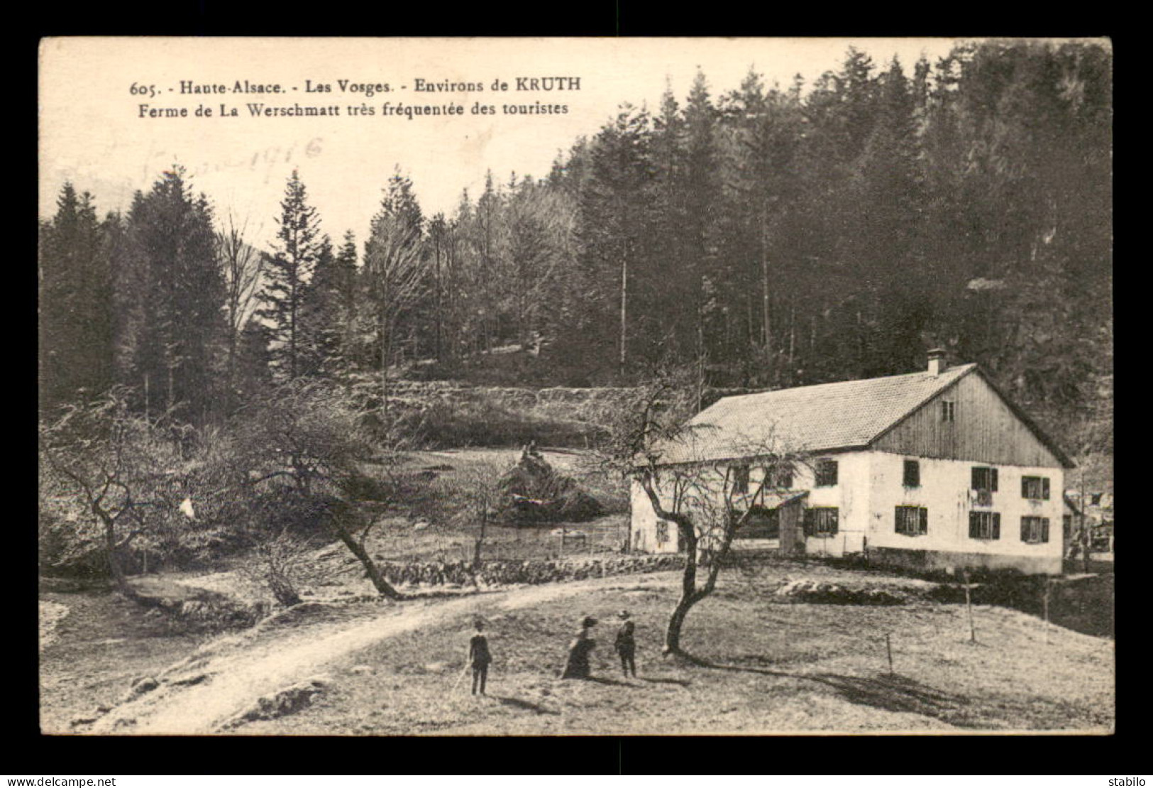 68 - ENVIRONS DE KRUTH - FERME DE LA WERSCHMATT - Autres & Non Classés