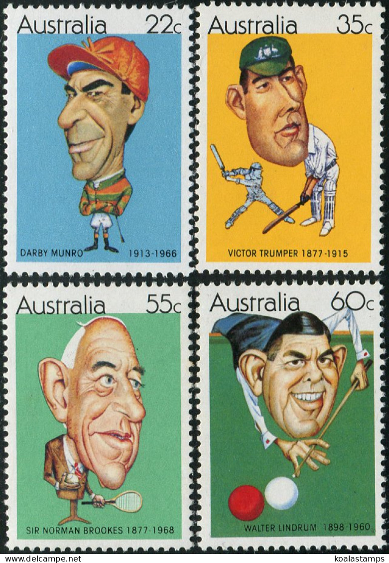 Australia 1981 SG766 Sporting Caricatures Set MNH - Other & Unclassified