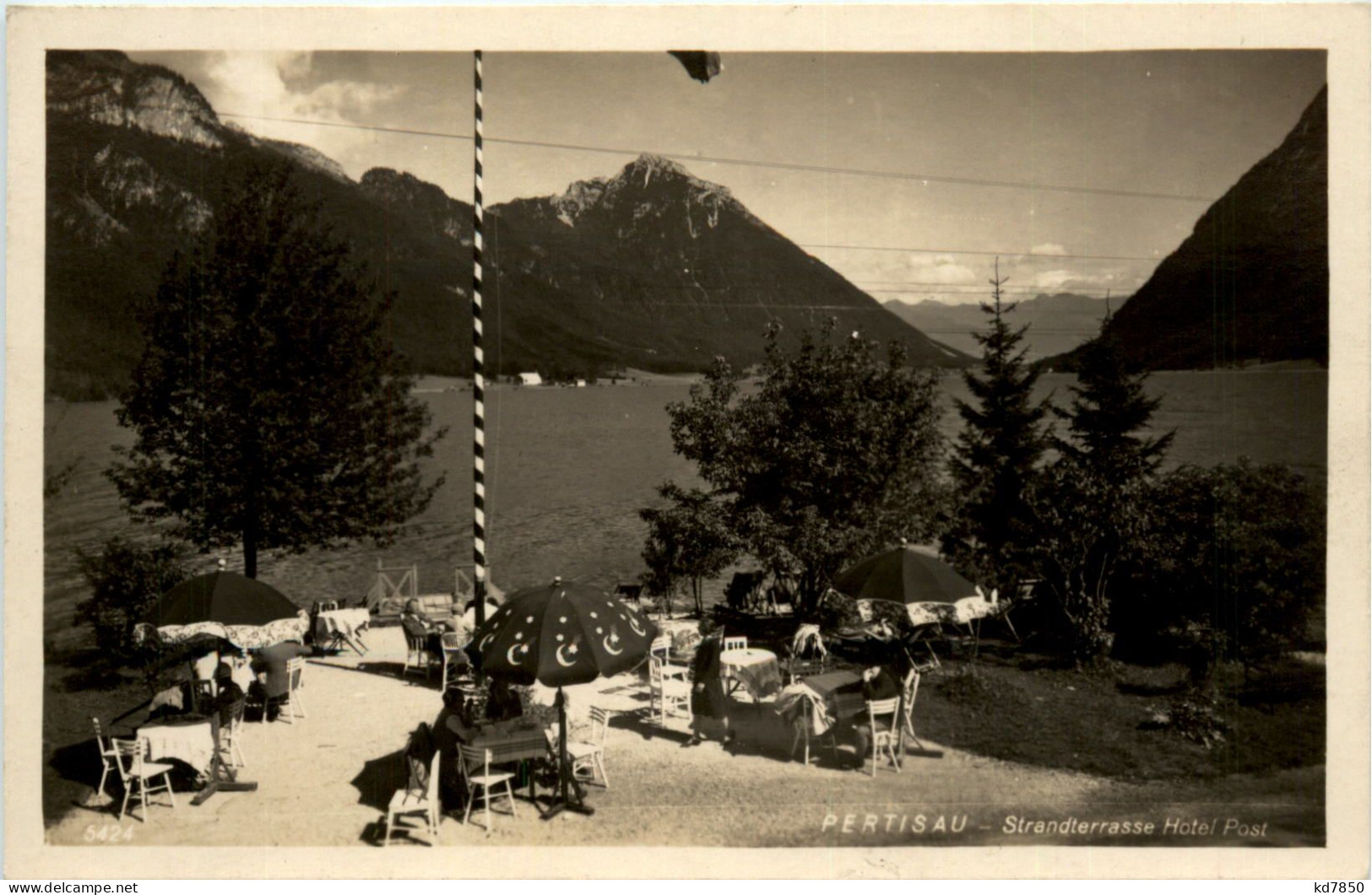 Achensee, Pertisau, Strandterrasse Hotel Post - Schwaz