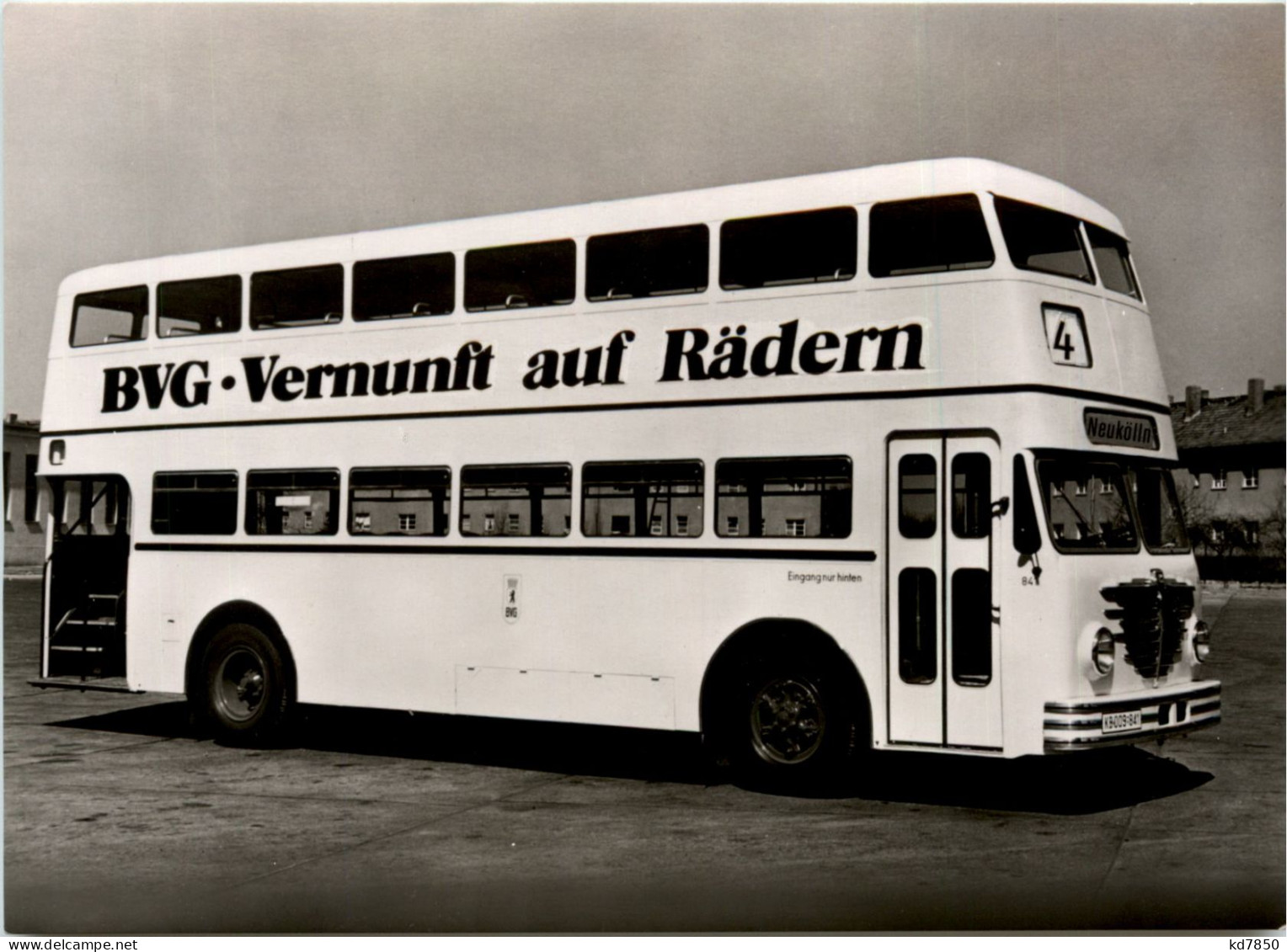 Berlin, Berliner Verkehrsmittel - Autobus - Other & Unclassified