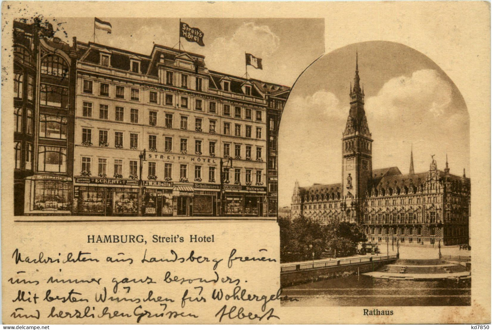 Hamburg, Streits Hotel, Rathaus - Other & Unclassified