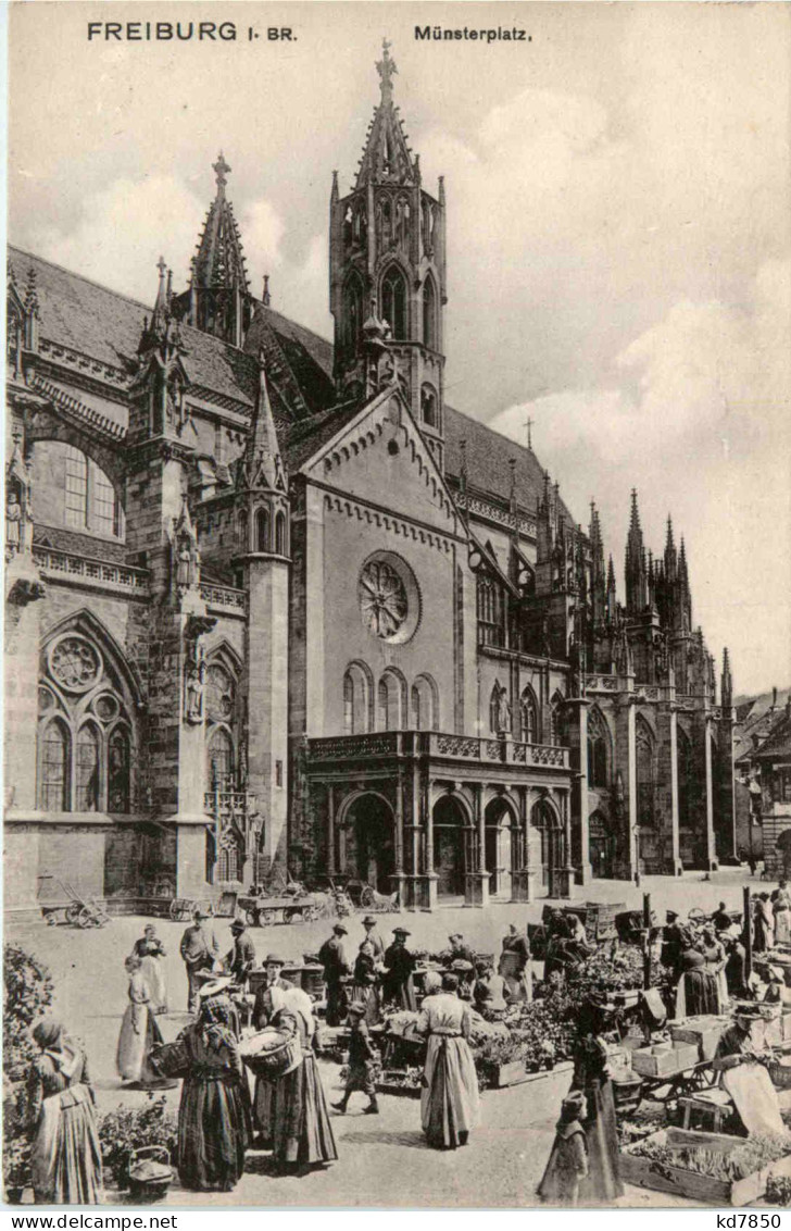 Freiburg I.Br., Münsterplatz - Freiburg I. Br.