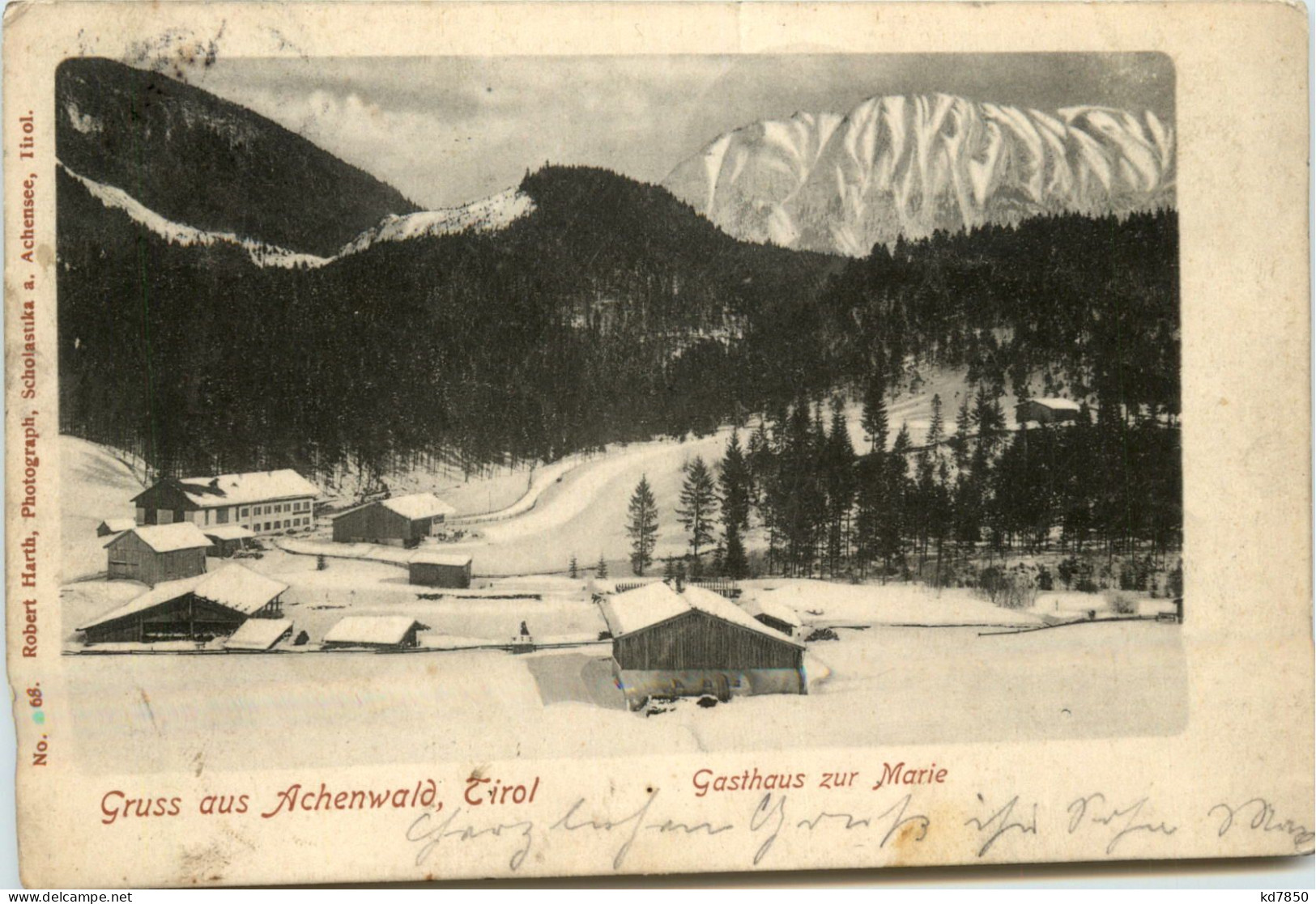 Achensee, Gruss Aus Achenwald, Gasthaus Zur Marie - Schwaz