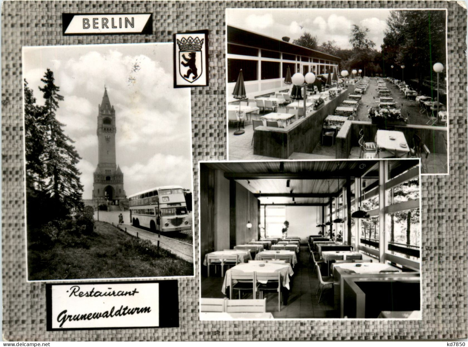 Berlin, Restaurant Grunewaldturm, Div.Bilder - Other & Unclassified