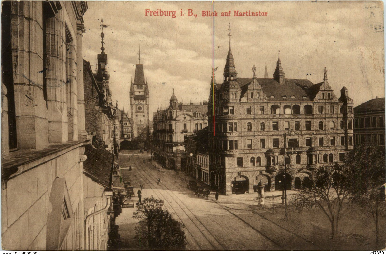 Freiburg I.Br., Blick Auf Martinstor - Freiburg I. Br.