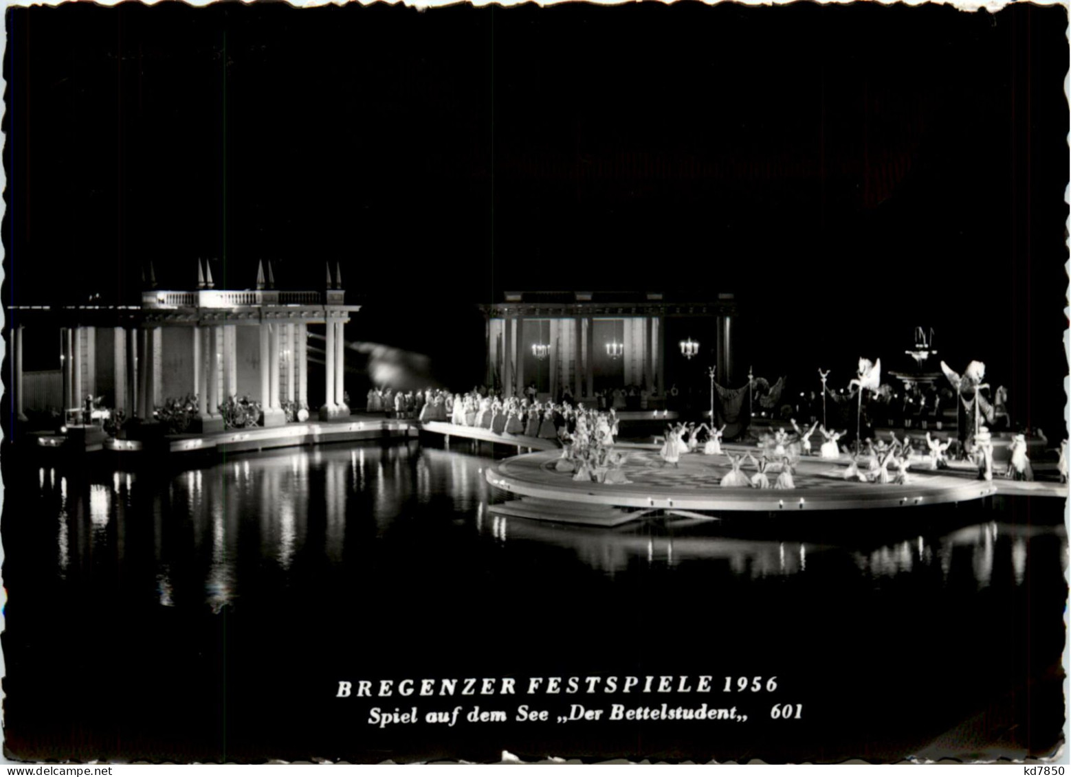 Bregenz, Festspiele, Spiel Auf Dem See, Der Bettelstudent 1956 - Bregenz