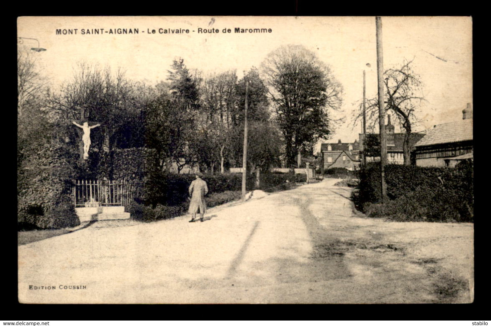 76 - MONT-SAINT-AIGNAN - LE CALVAIRE - ROUTE DE MAROMME - Mont Saint Aignan