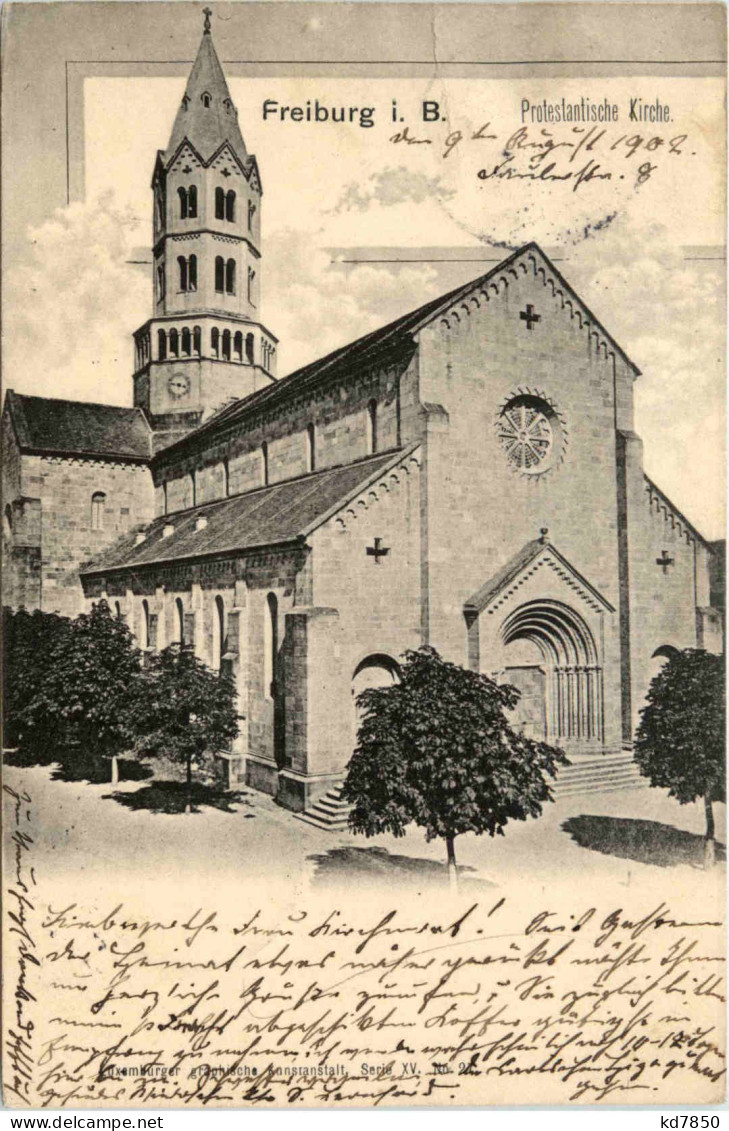 Freiburg I.Br., Protestantische Kirche - Freiburg I. Br.