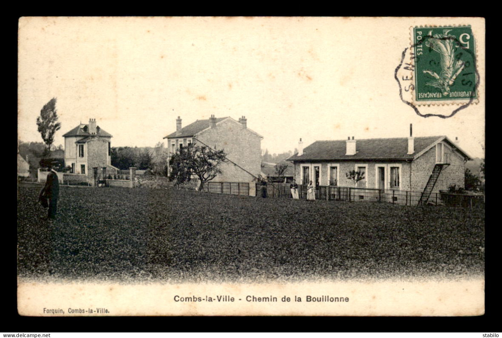 77 - COMBS-LA-VILLE -  CHEMIN DE LA BOUILLONNE - Combs La Ville