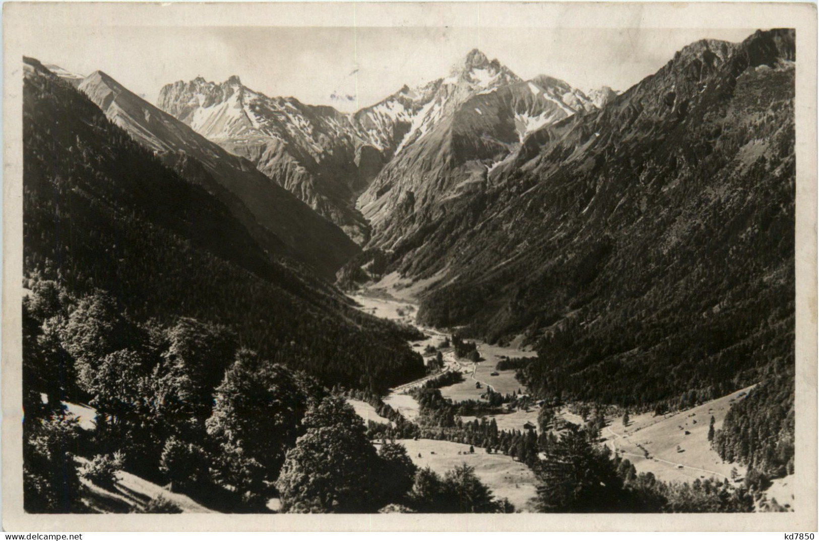 Oberstdorf, Spielmannsautal Mit Trettach Und Christlesee - Oberstdorf