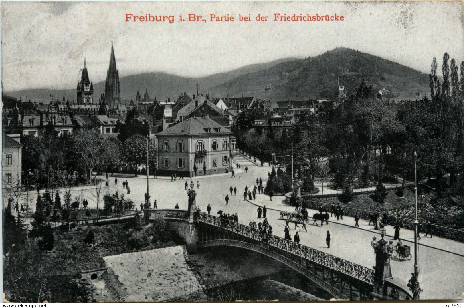 Freiburg I.Br., Partie An Der Friedrichsbrücke - Freiburg I. Br.