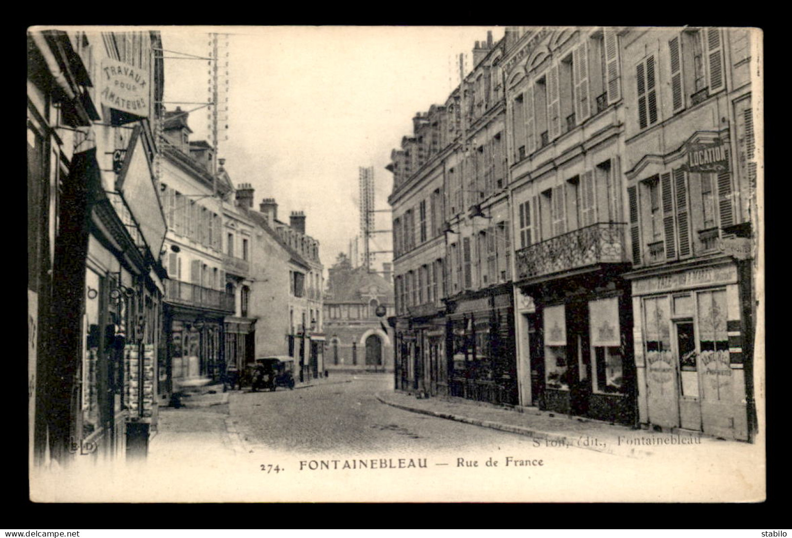 77 - FONTAINEBLEAU - RUE DE FRANCE - Fontainebleau