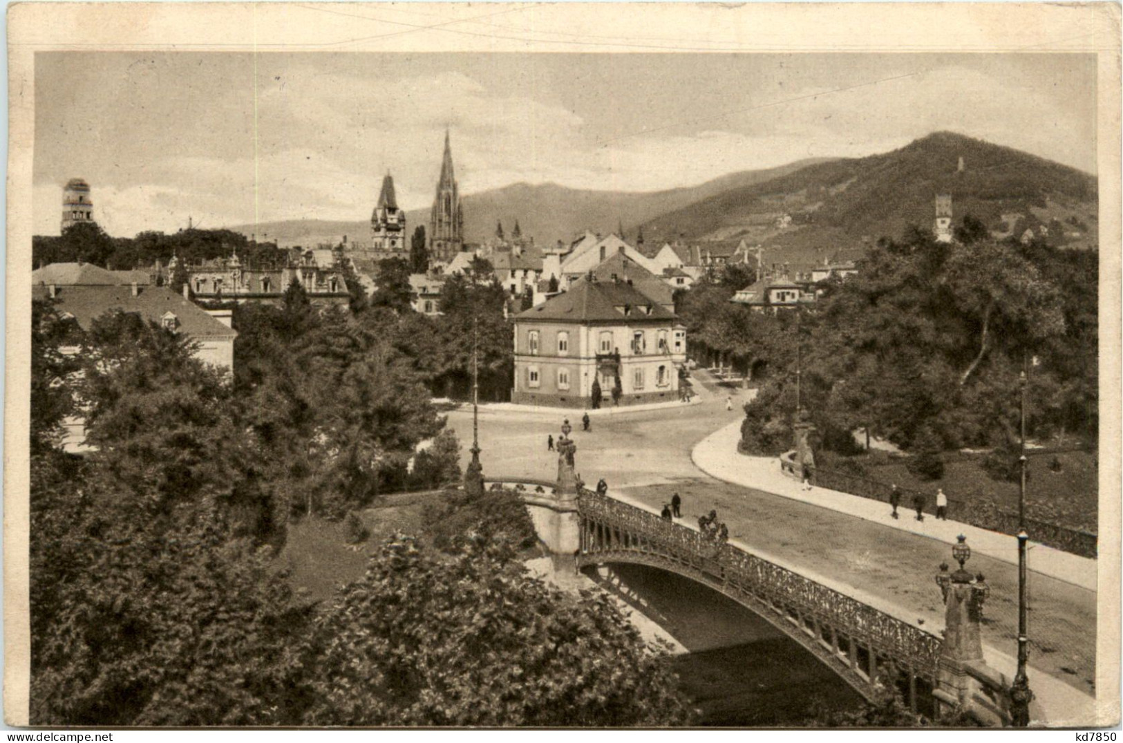 Freiburg I.Br., Brücke - Freiburg I. Br.