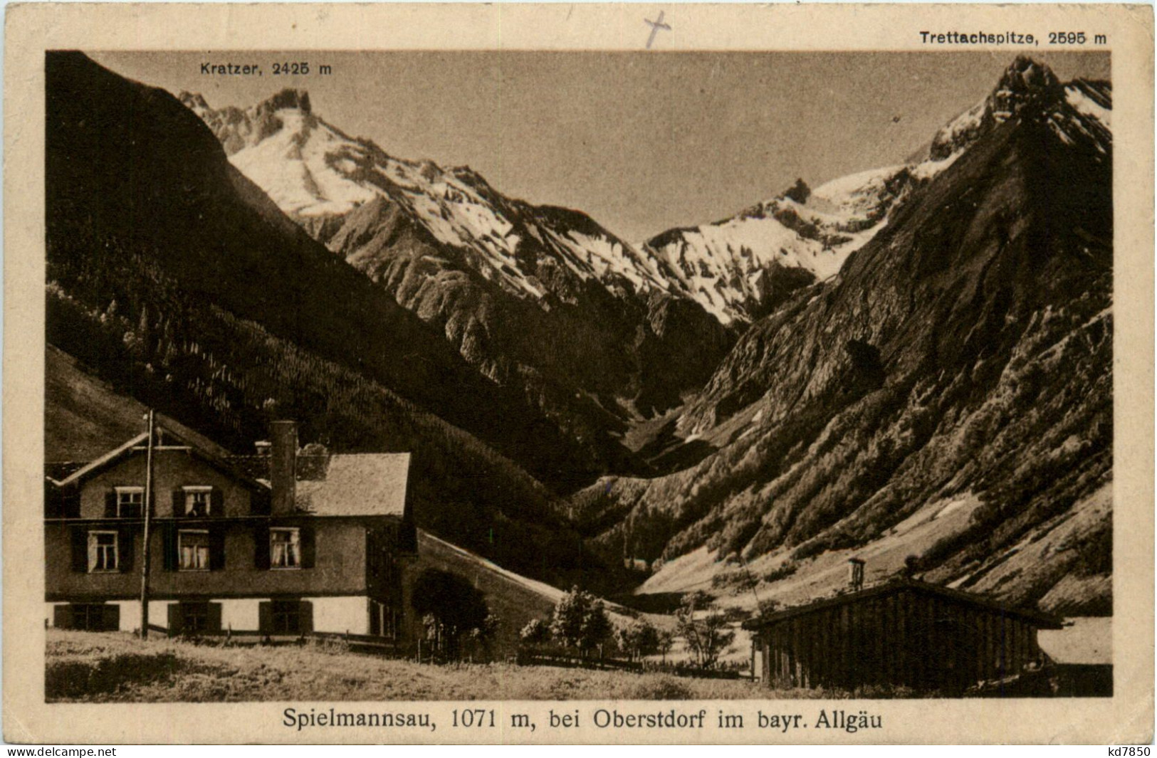 Oberstdorf, Spielmannsau - Oberstdorf