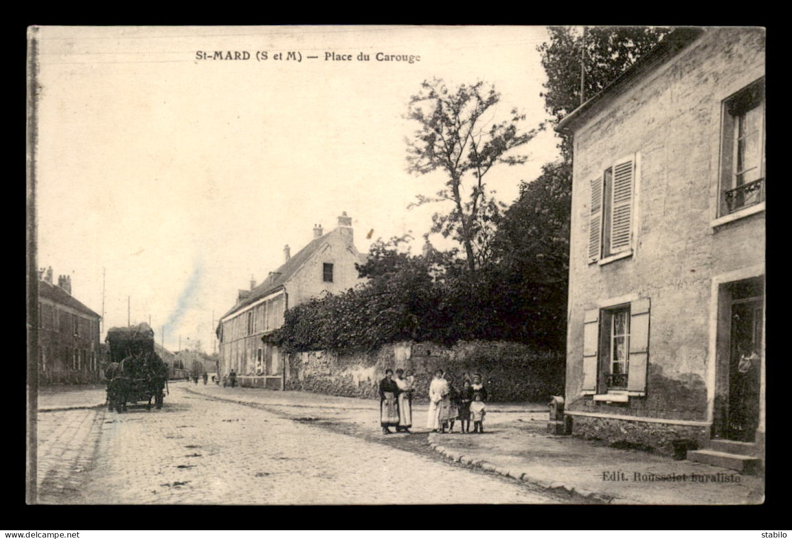 77 - ST-MARD - PLACE DU CAROUGE - Other & Unclassified