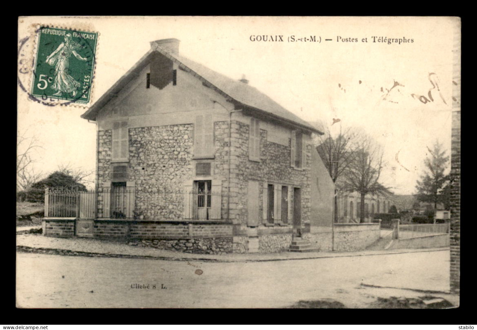 77 - GOUAIX - POSTES ET TELEGRAPHES - Other & Unclassified