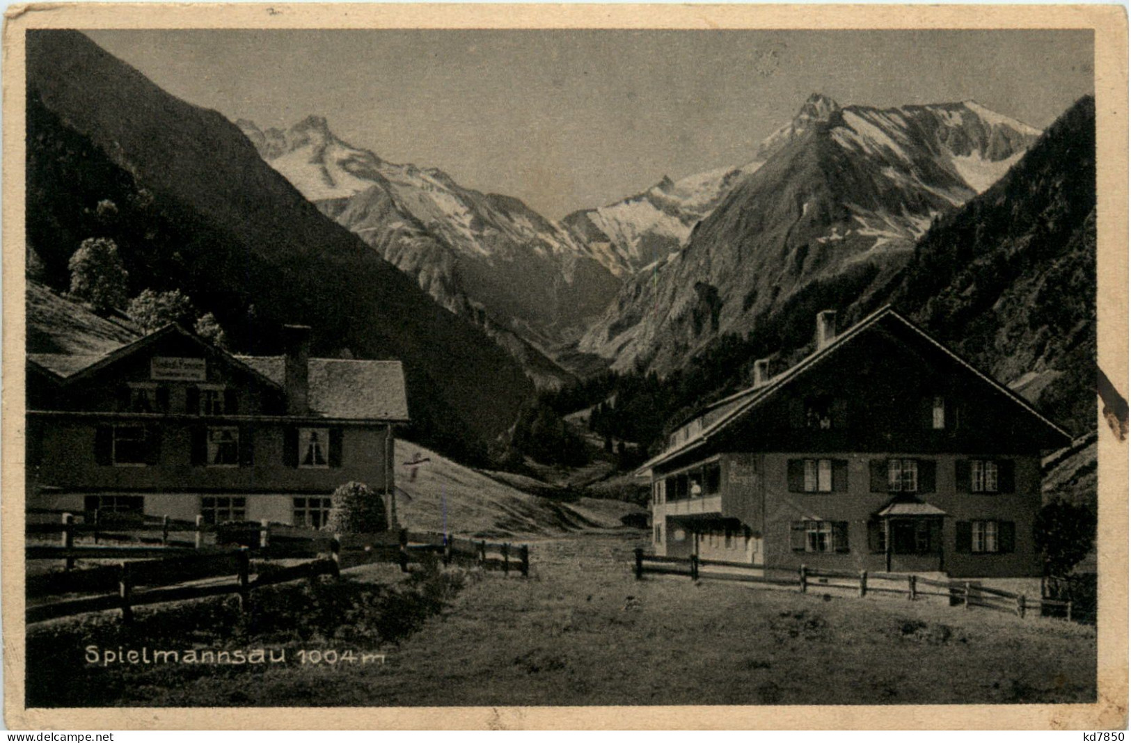 Oberstdorf, Spielmannsau - Oberstdorf