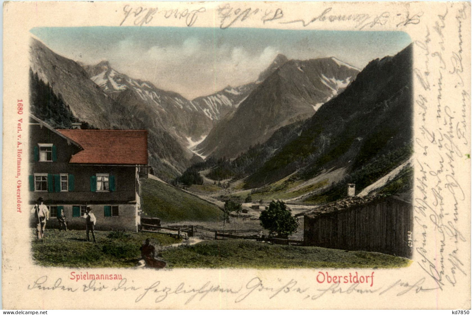 Oberstdorf, Spielmannsau , - Oberstdorf