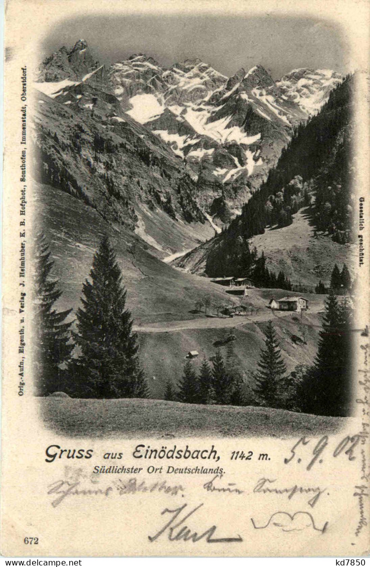 Oberstdorf, Einödsbach - Oberstdorf