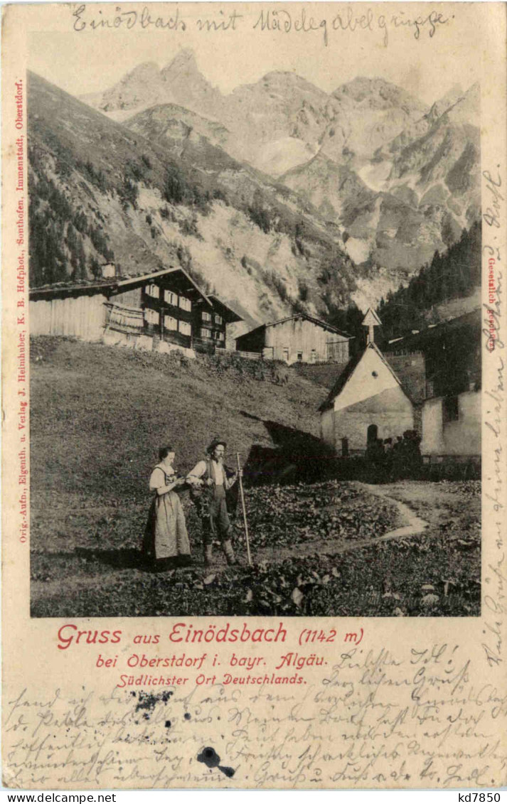 Oberstdorf, Einödsbach - Oberstdorf