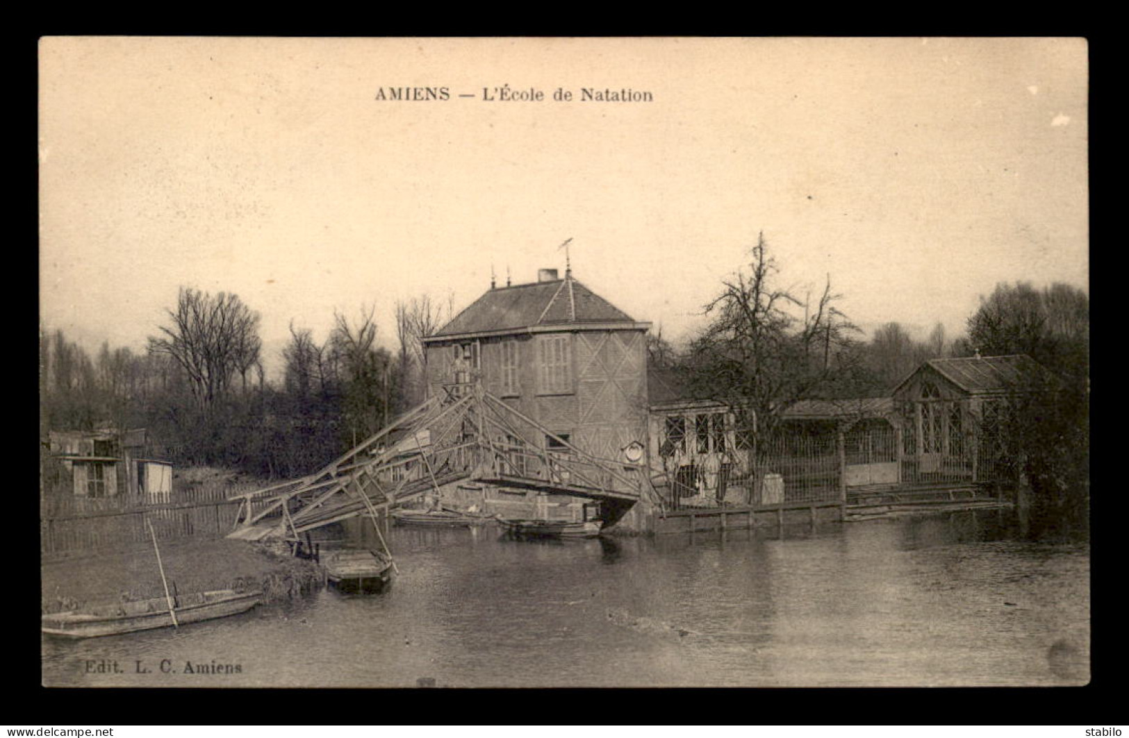 80 - AMIENS - L'ECOLE DE NATATION - Amiens