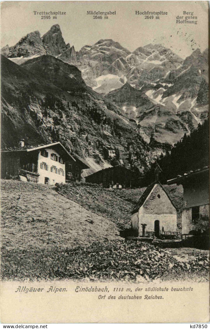 Oberstdorf, Einödsbach - Oberstdorf