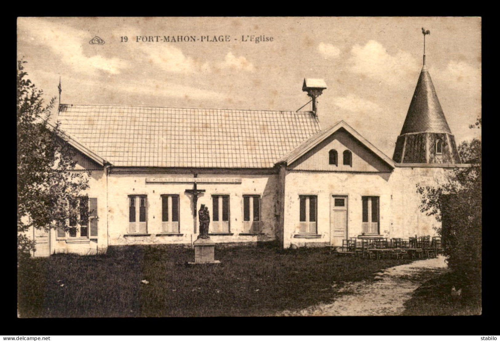80 - FORT-MAHON - L'EGLISE - Fort Mahon