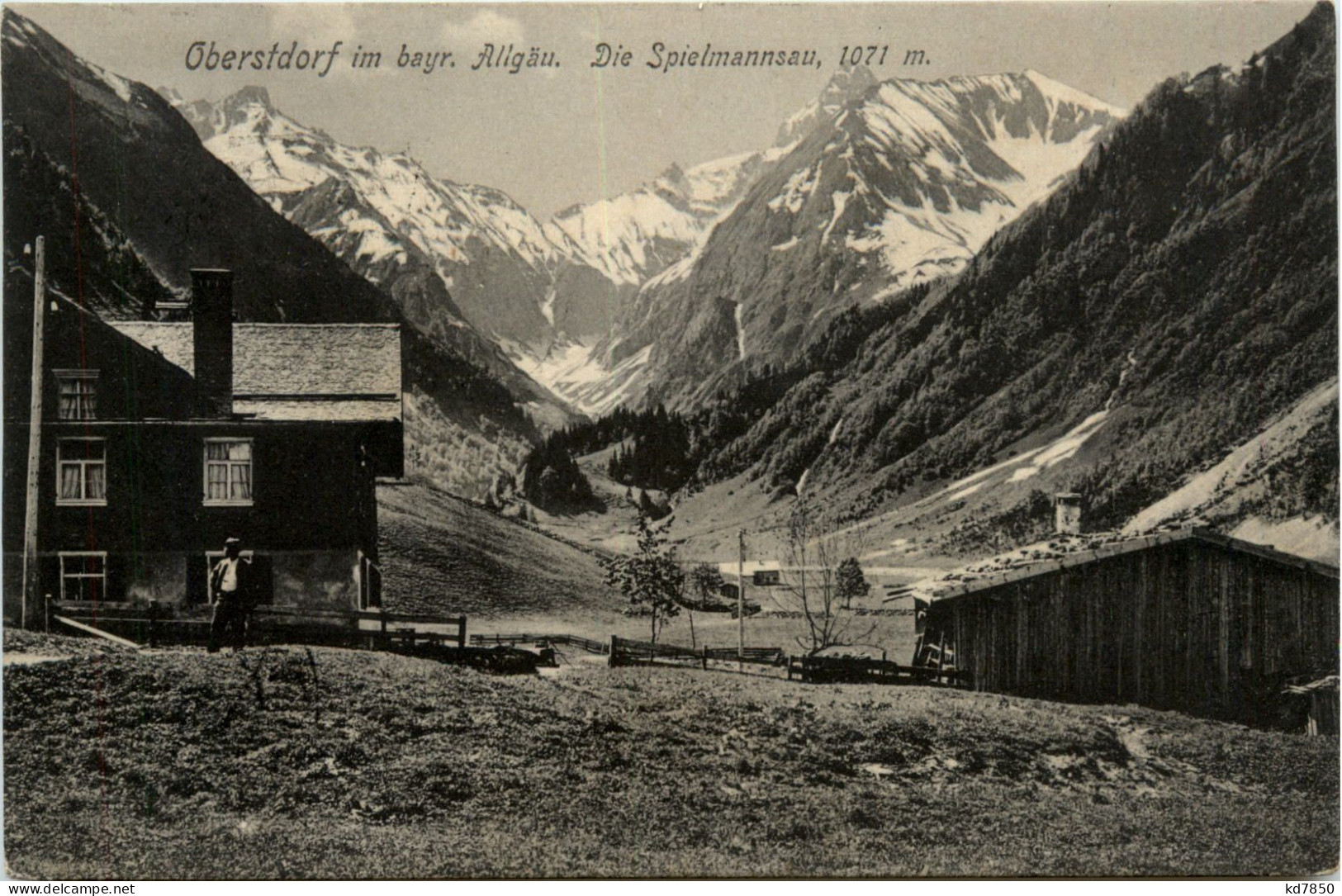 Oberstdorf, Spielmannsau , - Oberstdorf