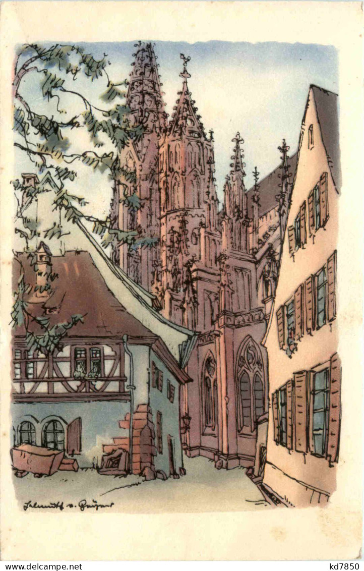 Freiburg I.Br., Alte Münsterbauhütte - Freiburg I. Br.