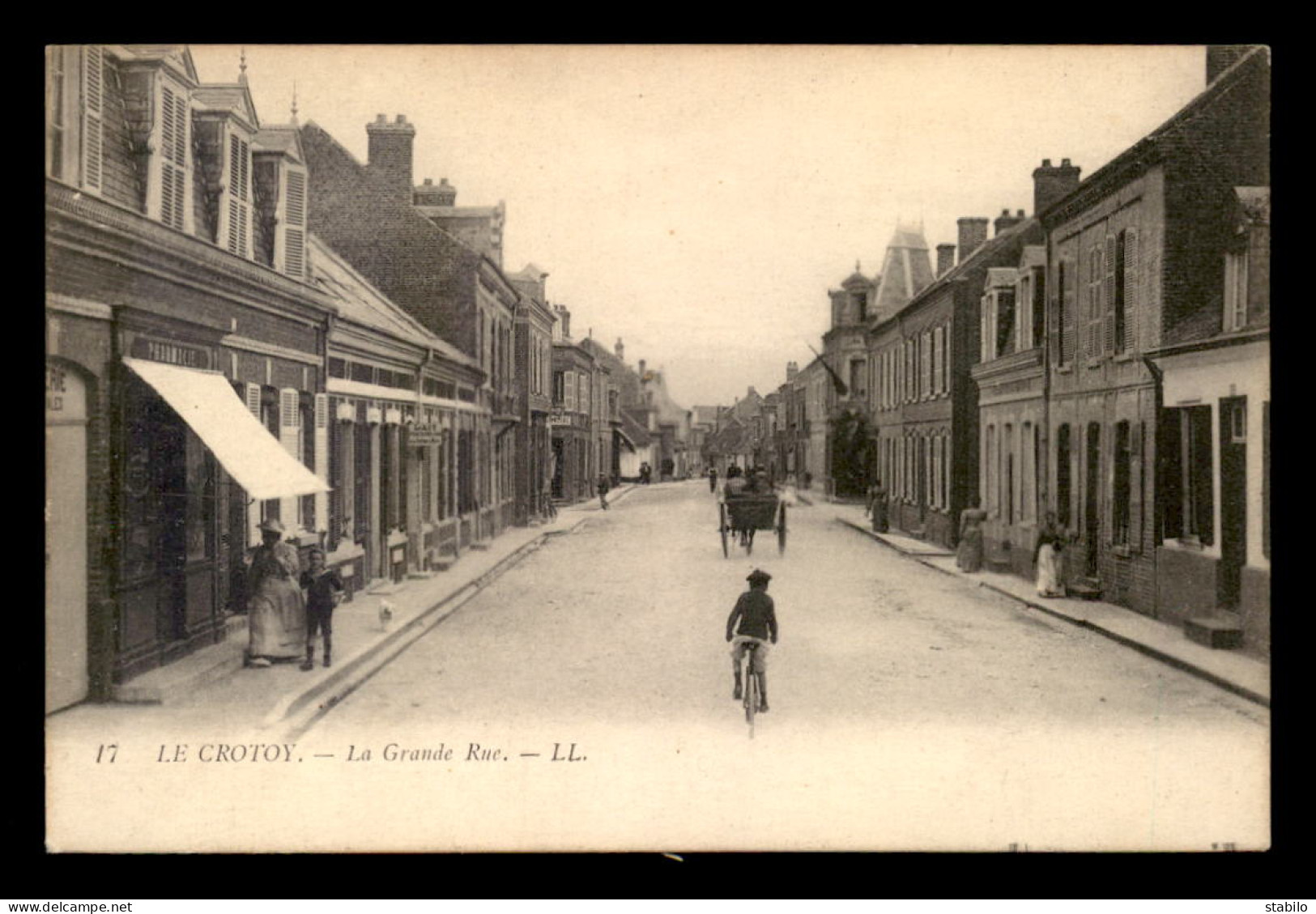 80 - LE CROTOY - LA GRANDE RUE - Le Crotoy