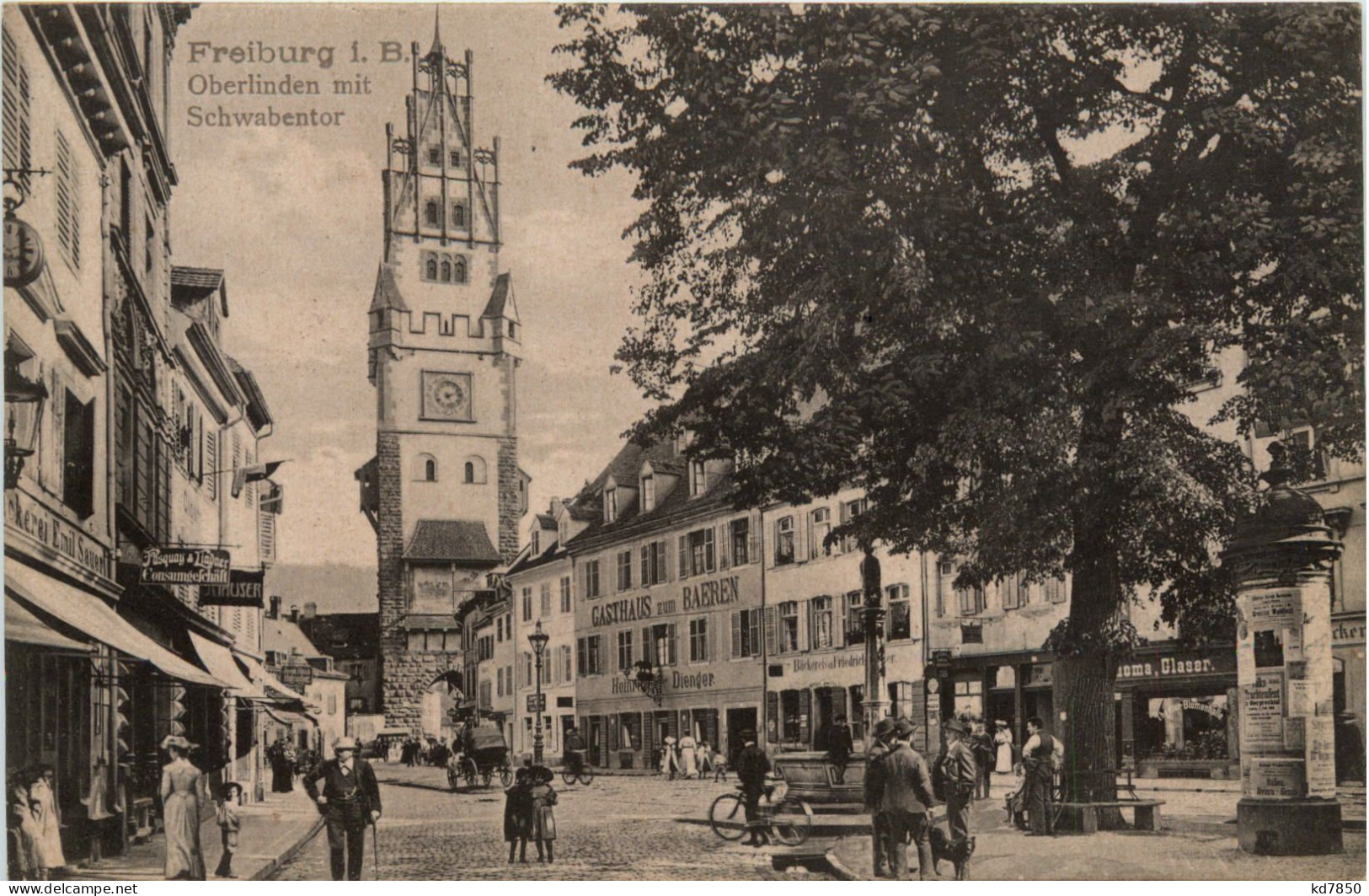 Freiburg I.Br., Oberlinden Mit Schwabentor - Freiburg I. Br.