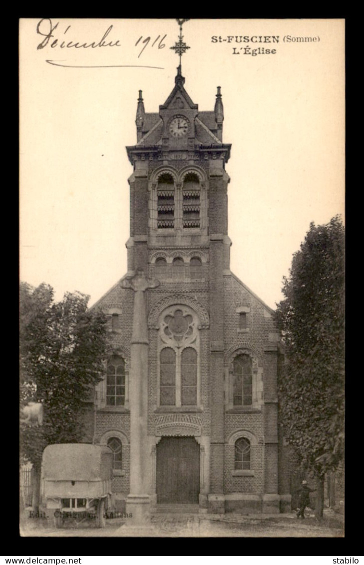 80 - ST-FUSCIEN - L'EGLISE - Otros & Sin Clasificación