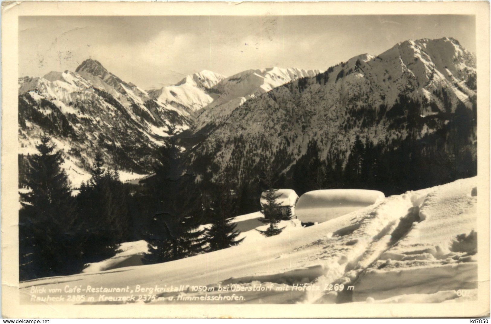 Oberstdorf, Restaurant Bergkristall - Oberstdorf