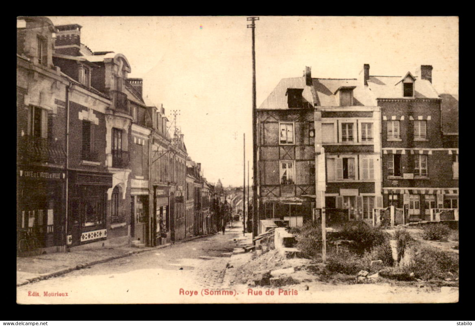 80 - ROYE - RUE DE PARIS - Roye